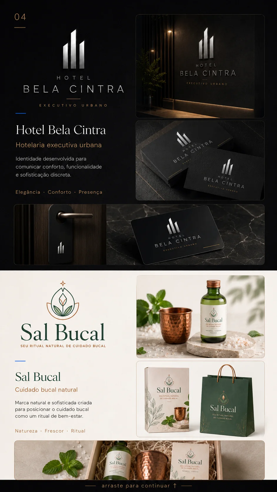 Cases Hotel Bela Cintra e Sal Bucal